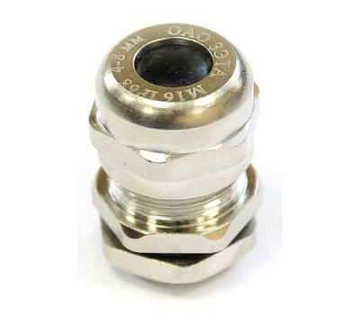 М  10 латунный УТ1,5 IP66/IP67/IP68 (d кабеля 3-6,5 мм) ГОФРОМАТИК 