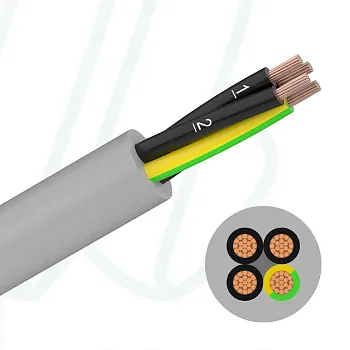 Провод Кабель H05VV5-F 12G1.5  м одножильный