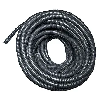 Металлорукав в ПВХ изоляции РЗ-ЦП нг LS 15 (50 м/уп.) с протяжкой ГОФРОМАТИК 