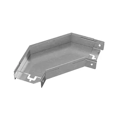 Угол для лотка горизонтальный 90град. 100х50 сталь 0.8мм "ПЛЮС" GLplus90-50-100 КМ PL0426 