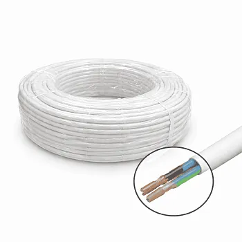 ПВС 3х0.75 (2х0.75+1х0.75) 380В Б (уп.5м) 7224