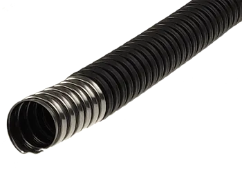 Металлорукав в ПВХ изоляции Р3-ЦП нг 38 (20 м/уп.) серый ГОФРОМАТИК 