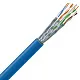 витая пара U/FTP кат.6 4x2x23AWG solid LSZH нг(A)-HF UFTP4-C6-S23-IN-LSZH-GY-500 (м) Hyperline 47958