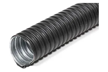 Металлорукав в ПВХ изоляции Р3-ЦП нг LS  15  (50 м/уп.) ГОФРОМАТИК 