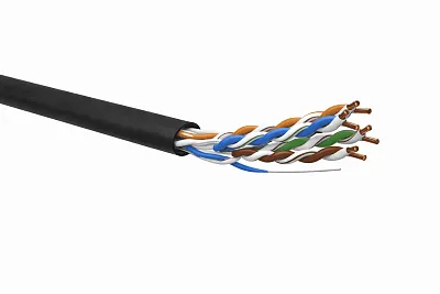 Кабель витая пара U/UTP 4х2х24 AWG кат.5E ССA PE TOKOV Light (м) TOKOV ELECTRIC TKL-C06-U42CCA-5E-305-OD