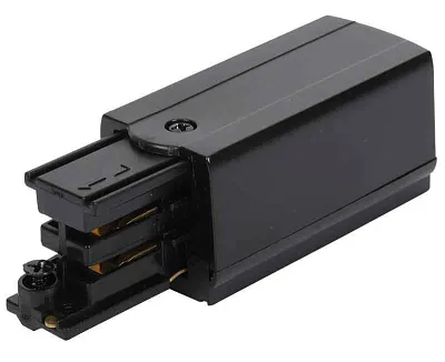 Ввод питания левый RS 3C TRACK PCL BK 65х32мм черн. Русский Свет 19131021018 