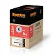 витая пара F/UTP кат.5E 4x2x24AWG solid LSZH FUTP4-C5E-S24-IN-LSZH-GY-305 сер. (уп.305м) Hyperline 45788