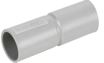 Муфта соединительная для жестких труб d20 GIG-20 ELASTA IEK CTA10D-GIG20-K41-100 