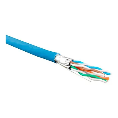 UFTP4-C6-SOLID-OUTDOOR-LSZH-BK-500 витая пара экран. FTP (F/UTP) кат. 6; 4 пары (23 AWG) ож (solid) для внешн. прокладки LSZH (500м) черн. Hyperline 227934