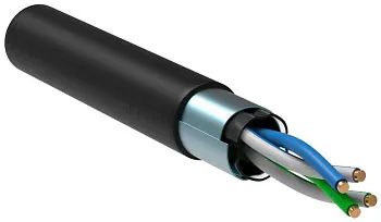 Кабель Витая&nbsp;пара&nbsp;F/UTP&nbsp;5E&nbsp;24AWG&nbsp;2PR&nbsp;LDPE&nbsp;1м&nbsp;черн.&nbsp;305м&nbsp;РФ&nbsp;|&nbsp;BC3-C5E02-339-305-R-G&nbsp;|&nbsp;GENERICA