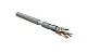 витая пара F/UTP кат.5E 4x2x24AWG solid LSZH FUTP4-C5E-S24-IN-LSZH-GY-305 сер. (уп.305м) Hyperline 45788