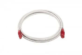 Патч-корд кат.5E U/UTP LSZH 3м PC-LPM-UTP-RJ45-RJ45-C5e-3M-LSZH-GY сер. Hyperline 42273 