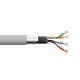 витая пара F/UTP кат.5E 4x2x24AWG solid CCA PVC сер. (м) Net.on 01-1001