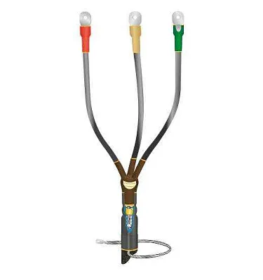 Муфта кабельная концевая внутр. установки 10кВ КВТпН 3х(70-120мм) с болт. наконечн. Нева-Транс Комплект 22020055 