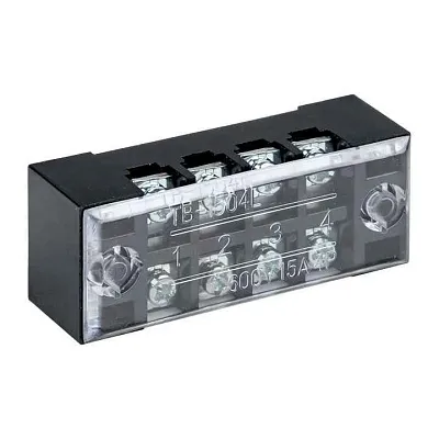 Терминал клеммный TB-1504 до 1.5кв.мм 15А 4 клеммные пары EKF tb-1504 