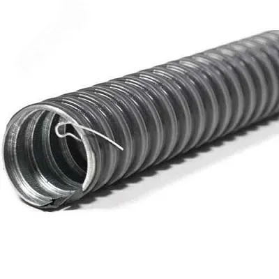 Металлорукав в ПВХ изоляции РЗ-ЦП нг LS 50 (20 м/уп.) с протяжкой ГОФРОМАТИК 