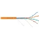 F/UTP 4 пары кат.5e класс D 100МГц ож BC чистая медь внутр. LSZH нг(В)-HF оранж. (уп.305м) NETLAN EC-UF004-5E-LSZH-OR