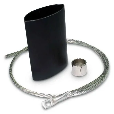 Комплект заземления металлорукава в изоляции термоусаживаемый КЗМТ 500  (8-12) ГОФРОМАТИК 