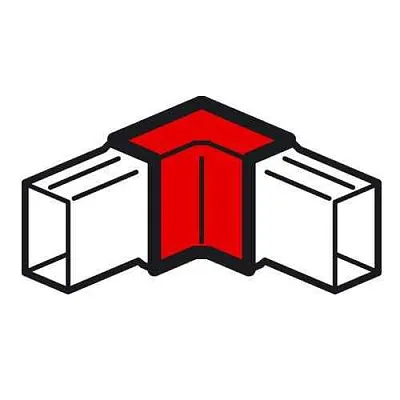 Угол внутренний 40х16 METRA ИЭК Leg 638151 