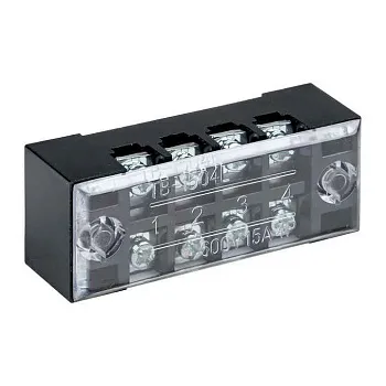Терминал клеммный TB-1504 до 1.5кв.мм 15А 4 клеммные пары EKF tb-1504 
