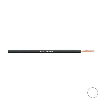 Провод Кабель H05V-K 1X0,75 WH м одножильный