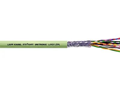 PAARTRONIC-CY LIYCY (TP) 6x2x0,14 DIN47100, GRAU RAL 7032