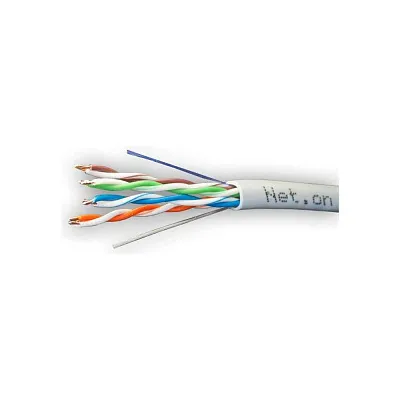 витая пара омедненный U/UTP, CCA, CAT 5, PVC, 4PR, 26AWG, INDOOR, SOLID, серый, 305м PROconnect Light