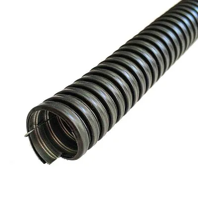 Металлорукав в ПВХ изоляции МРПИ нг 20 (50 м/уп.) с протяжкой ГОФРОМАТИК 